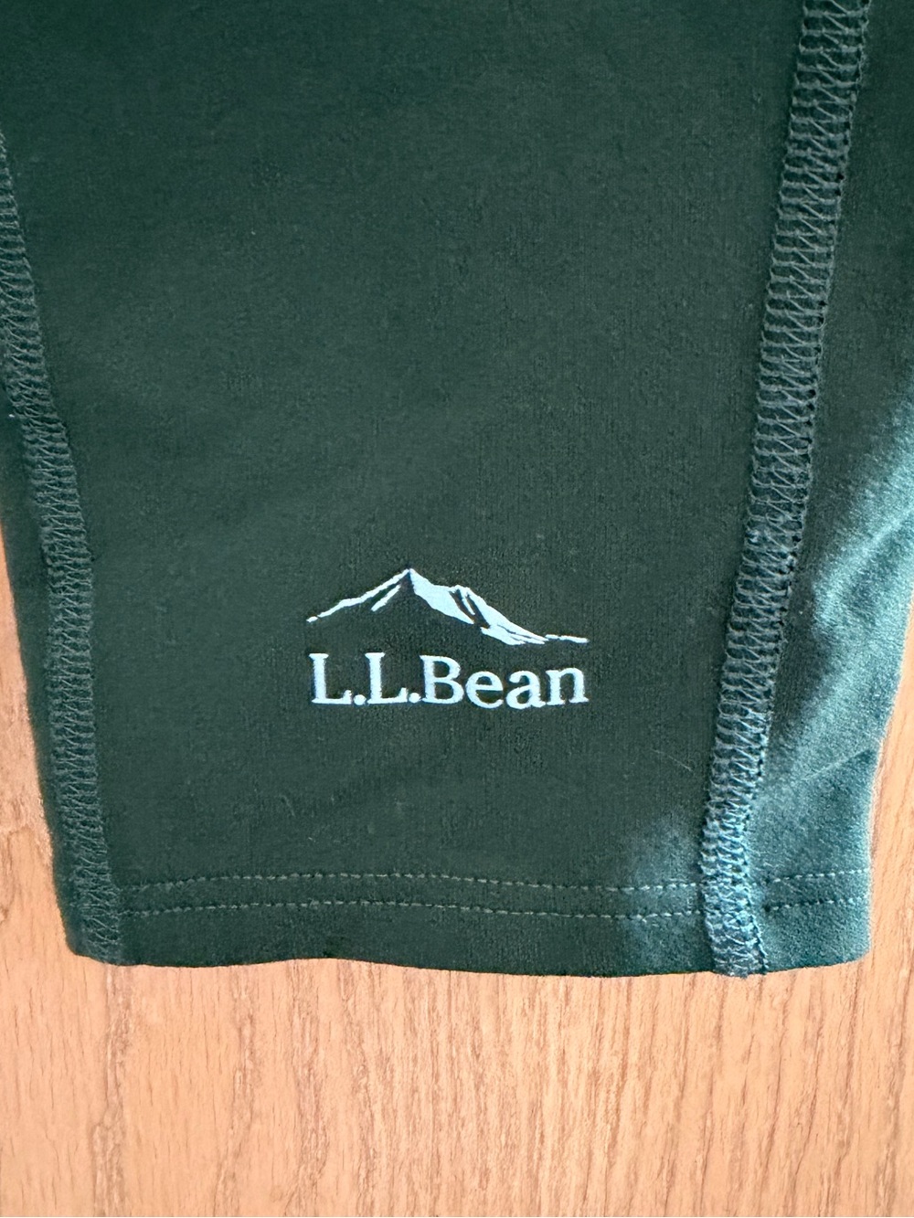 L.L.Bean Forest Green High-Rise Active Leggings with Side Pockets Women Size XS - Picture 5 of 11
